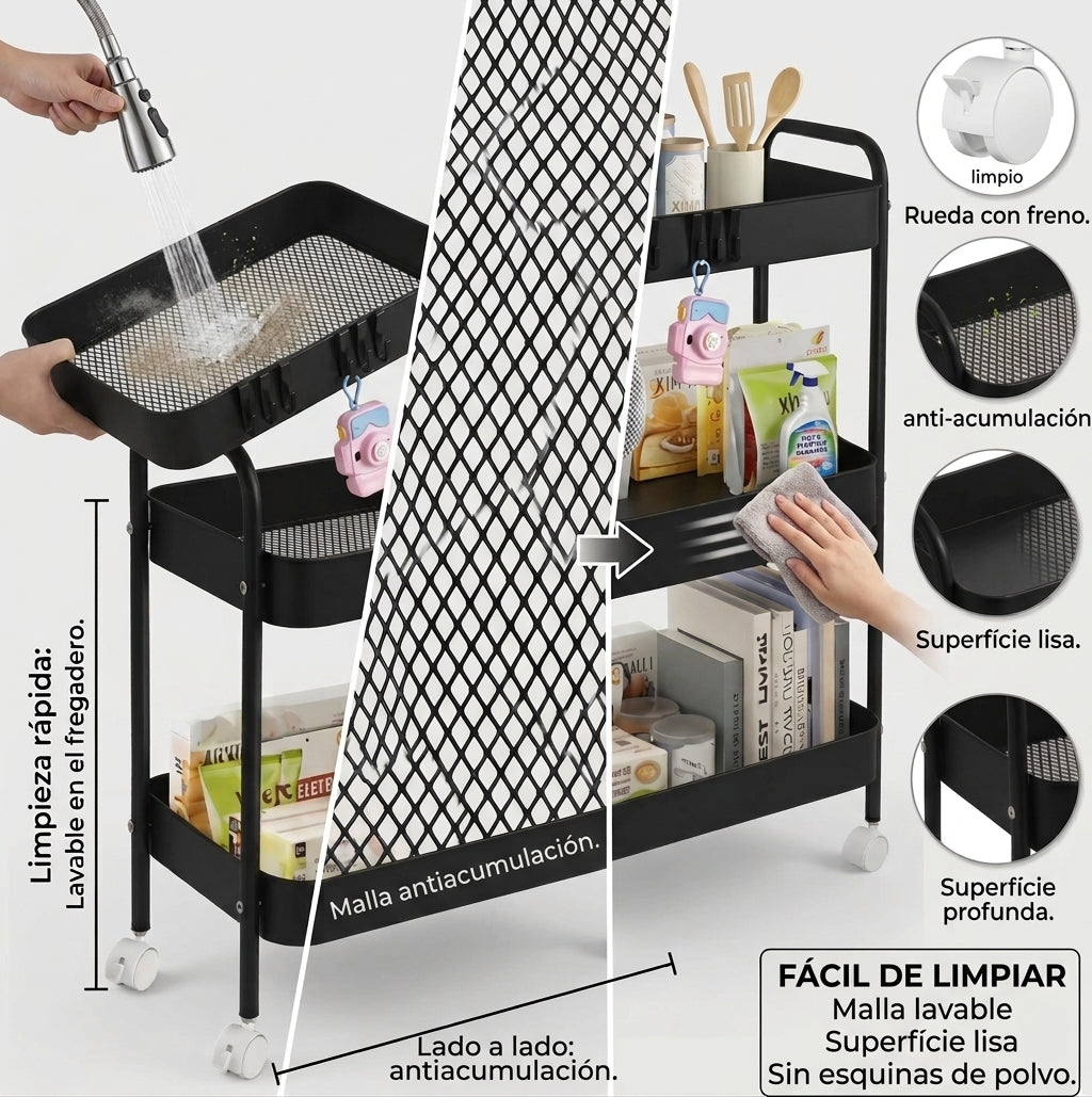 ✨ Convierte cualquier espacio de tu hogar en un lugar más organizado, práctico y elegante.