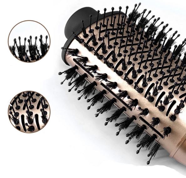 💇‍♀️ Cepillo Secador y Modelador Keratin 3D Pro Secado rápido, brillo intenso y cero frizz en minutos  Transforma tu rutina de belleza con una sola herramienta.