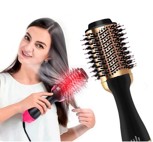 💇‍♀️ Cepillo Secador y Modelador Keratin 3D Pro Secado rápido, brillo intenso y cero frizz en minutos  Transforma tu rutina de belleza con una sola herramienta.