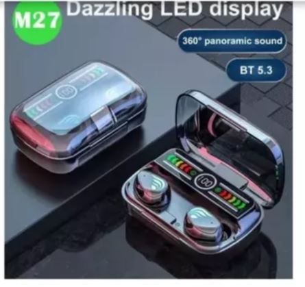 🎧  Audífono Inalámbrico M27 -  Potencia, Tecnología y Libertad Total