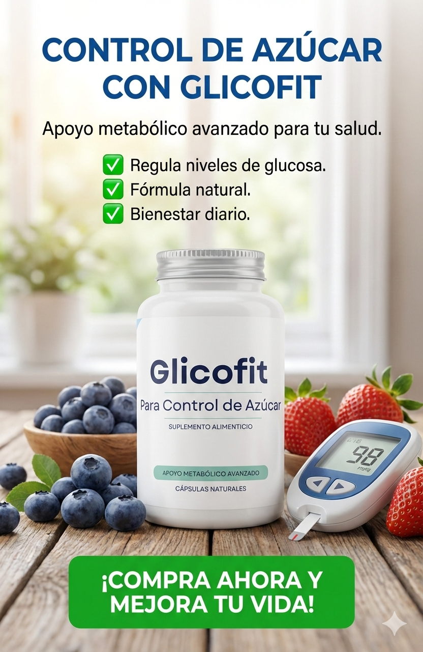 🔥 GLICO FIT ¡Equilibra tu energía y toma el control de tu día!