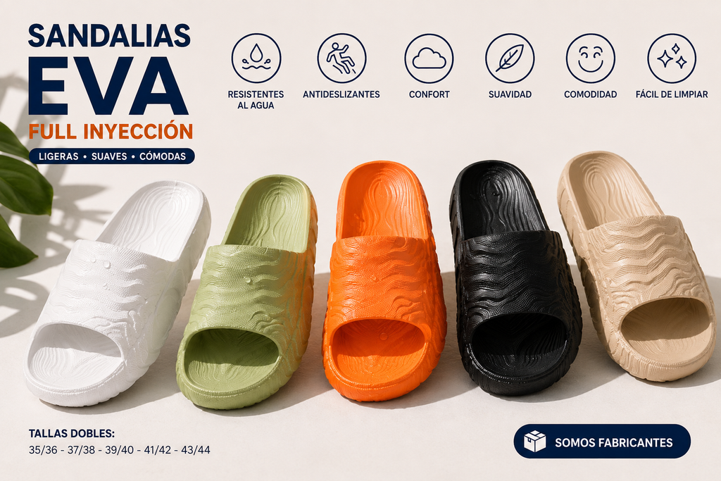 👣 ¿Buscas unas sandalias cómodas para usar todo el día? 😍