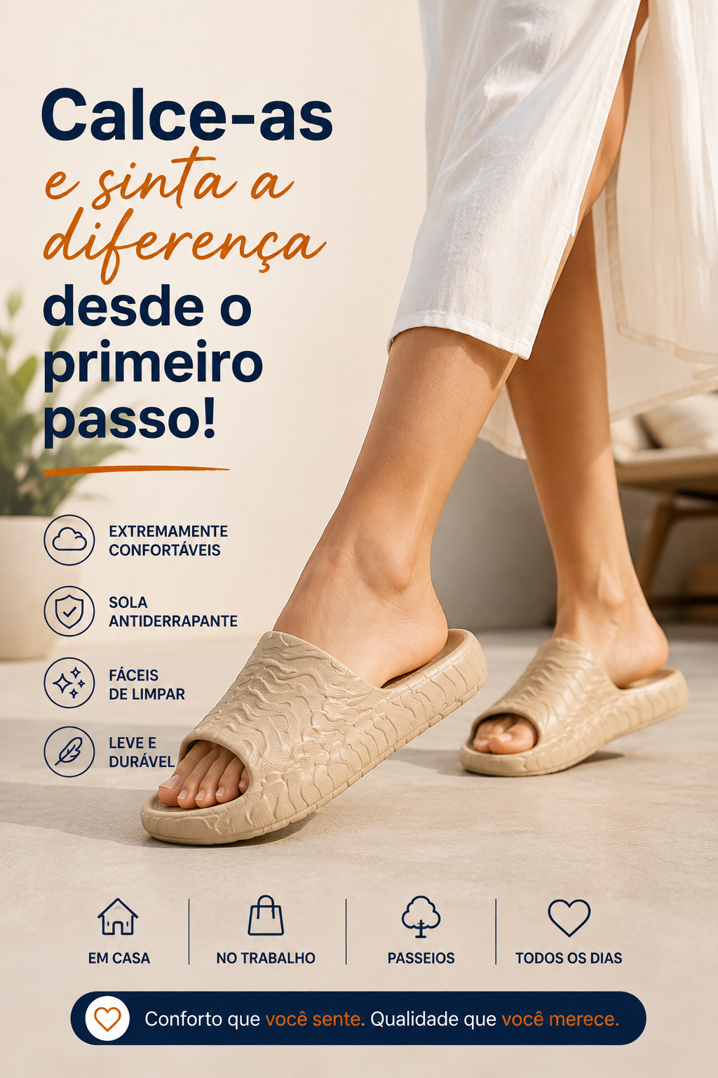 👣 ¿Buscas unas sandalias cómodas para usar todo el día? 😍