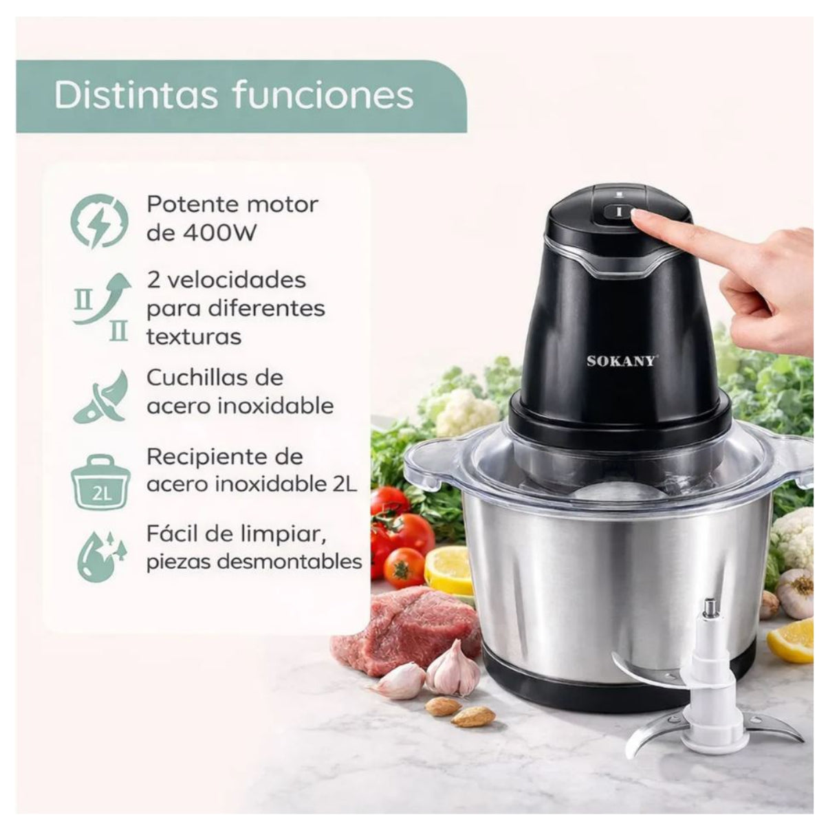 🚀 Convierte la cocina en la parte más fácil de tu día.